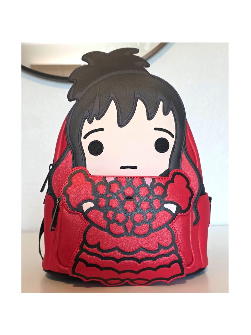 Loungefly Beetlejuice Wedding Lydia Cosplay Mini Backpack | NWT